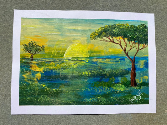 Resilient Oasis Painting