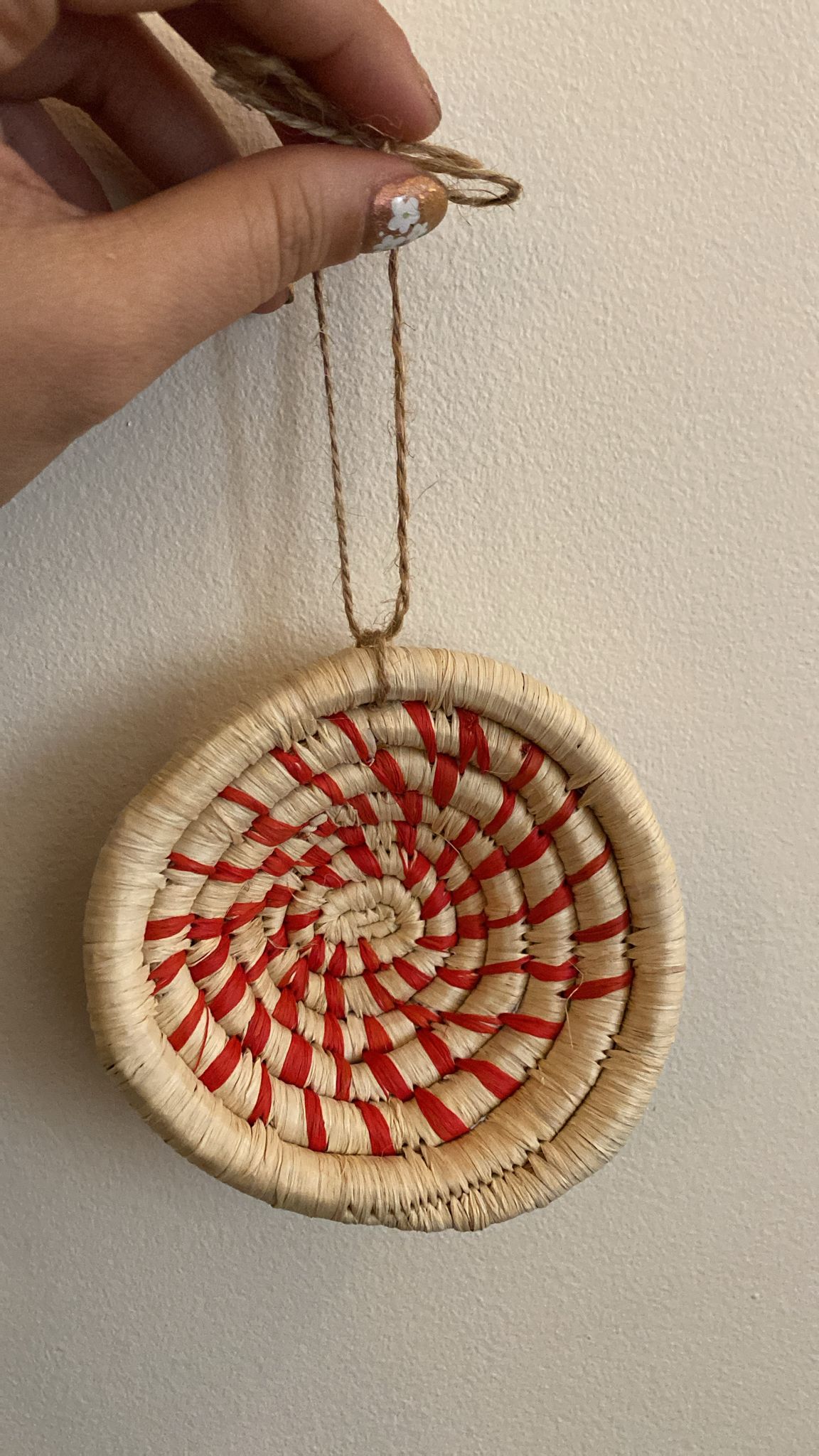 Holiday Mini-Basket Ornament