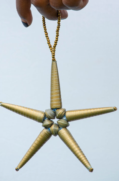 Sustainable Star Ornament