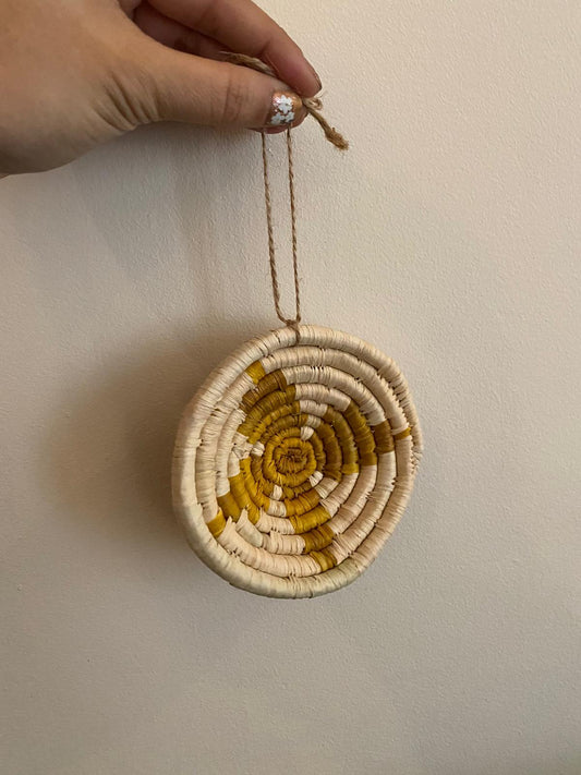 Holiday Mini-Basket Ornament